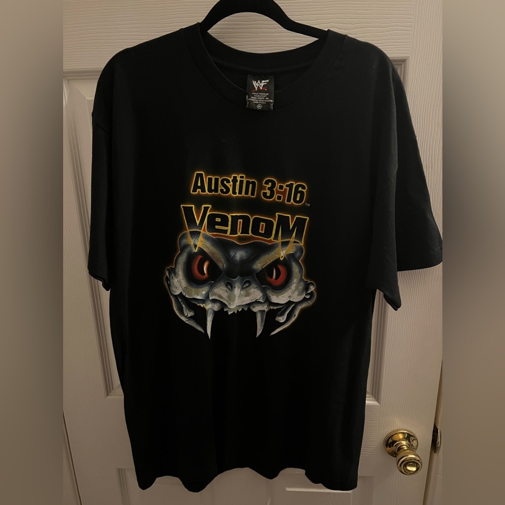 VINTAGE WWF STONE COLD STEVE AUSTIN 3:16 VENOM TSHIRT #Wrestling #wwf #Stonecold